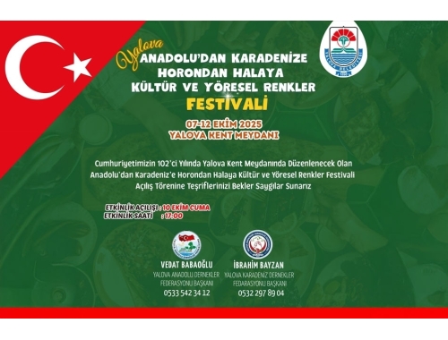 7-12 Ekim Horondan Halaya Kültür festivali