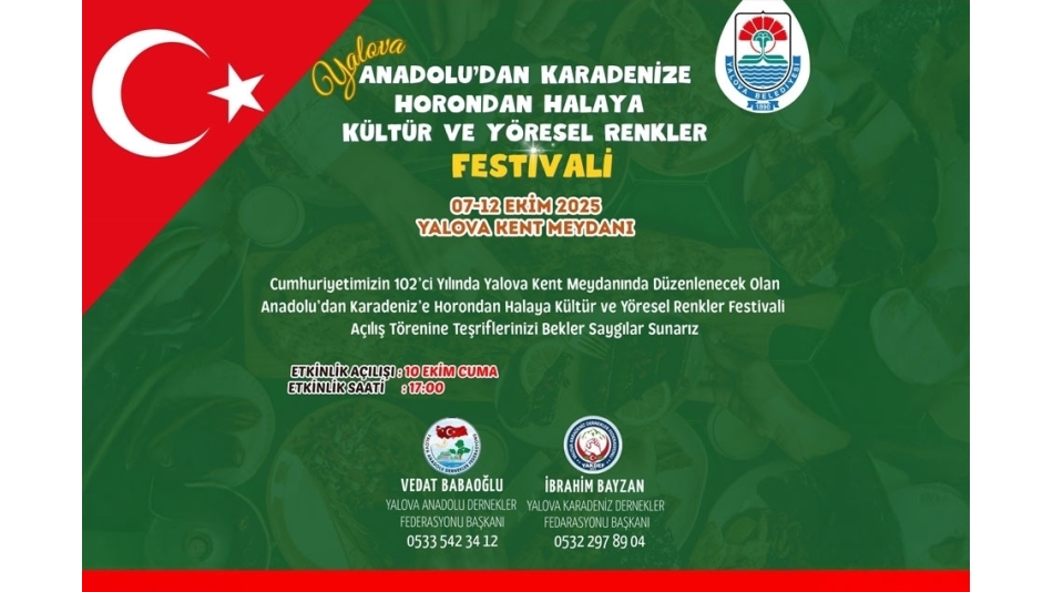 7-12 Ekim Horondan Halaya Kültür festivali